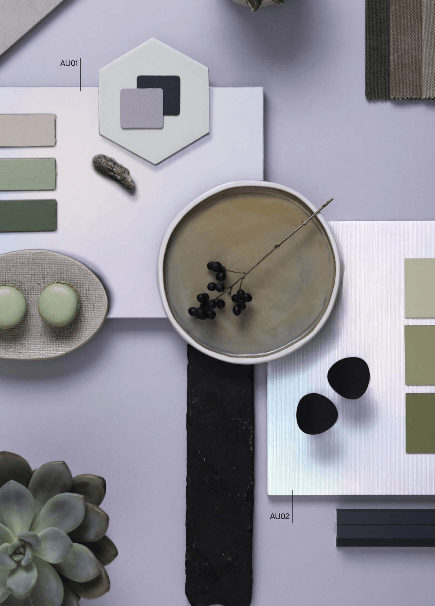 Steel - Aurora Prestige | Metalldekor Soft Musterfolie A3
