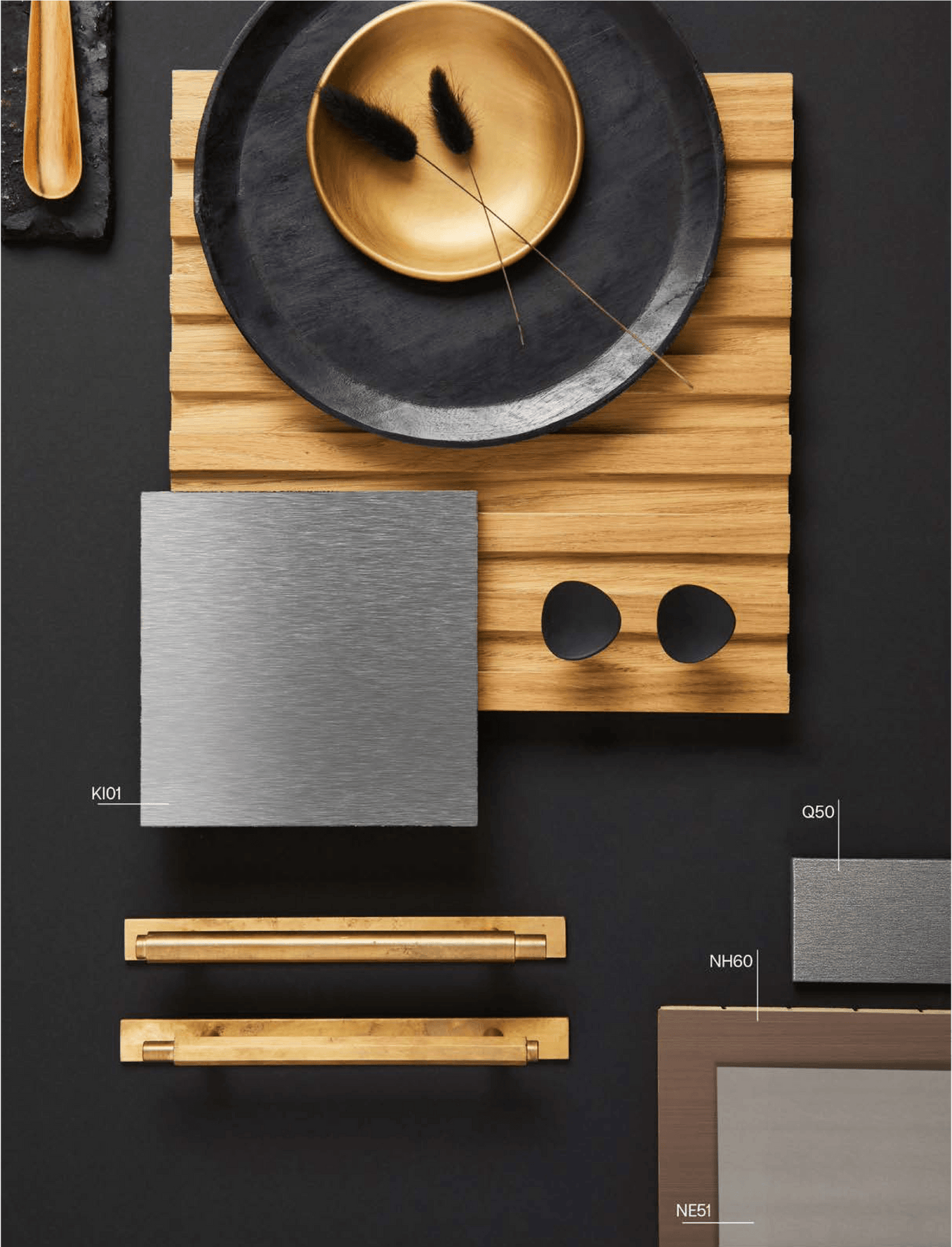 Steel - Brushed | Metalldekor Gebürstet Texturiert Musterfolie A3