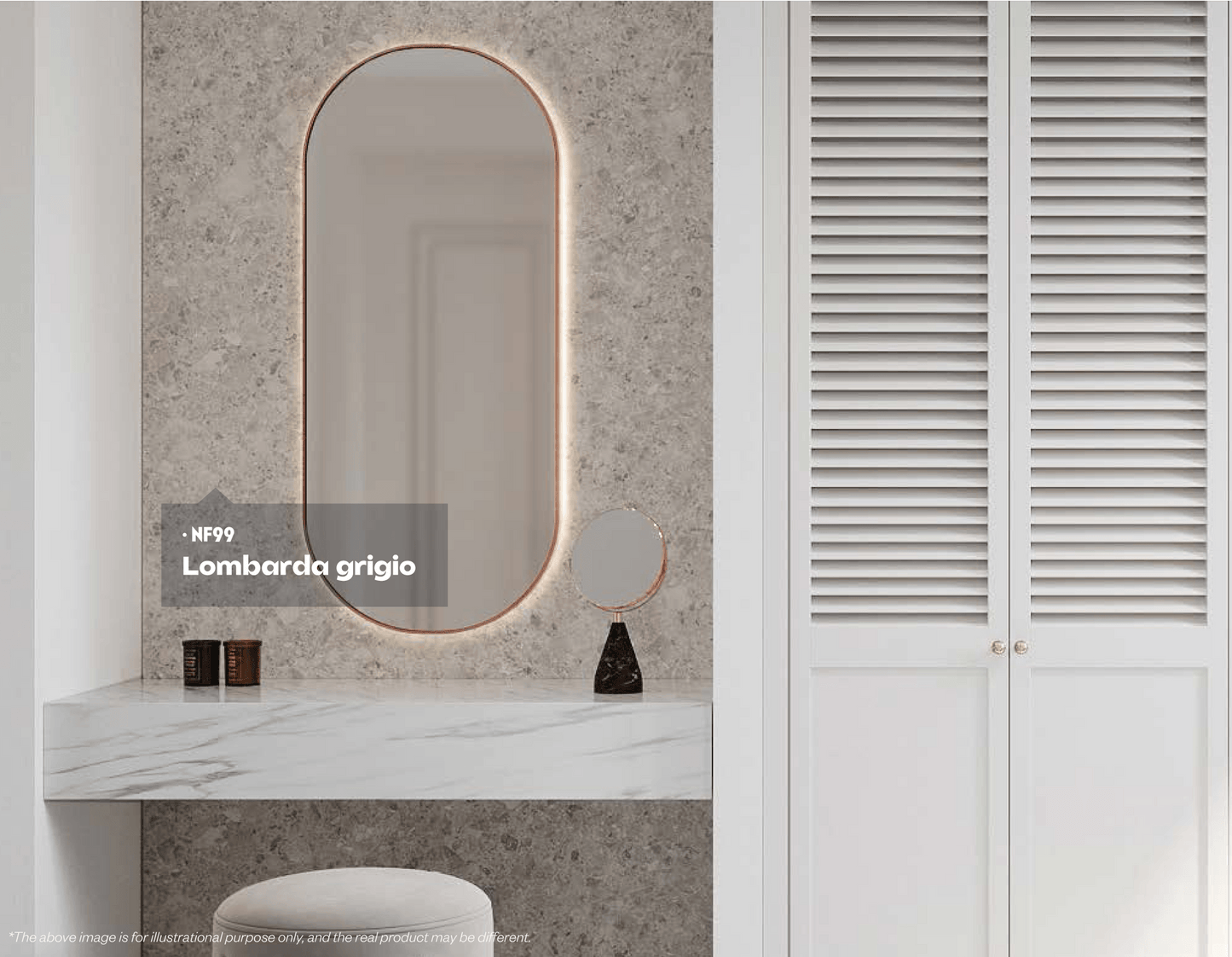 Stone - Terrazzo | Natursteindekor Texturiert Musterfolie A5