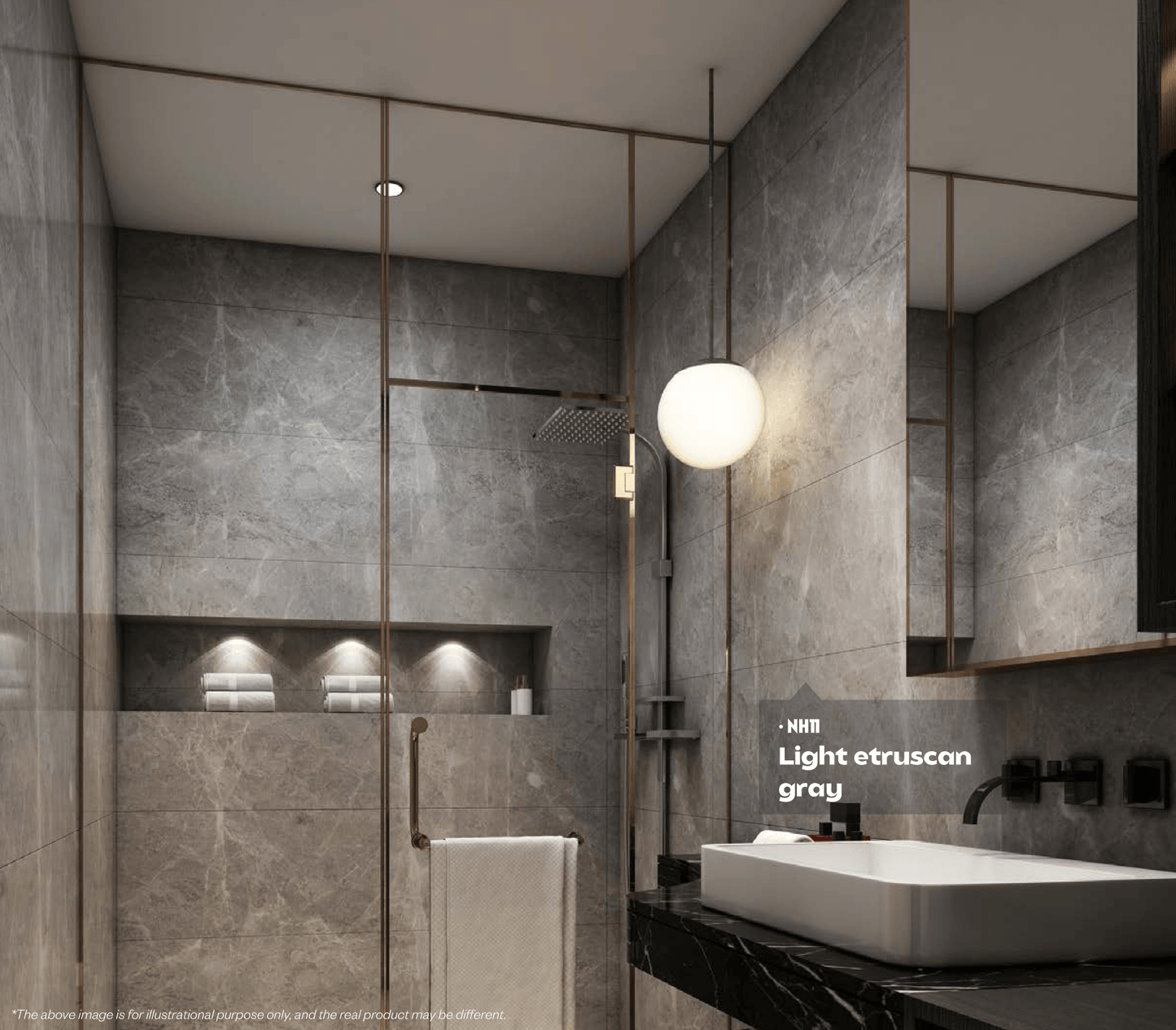 Stone-Marble | Natursteindekor Marmor Soft Matt - Möbelfolie Selbstklebende Tapete Vinyl Folie für Möbel Wand Regal (100x122cm)