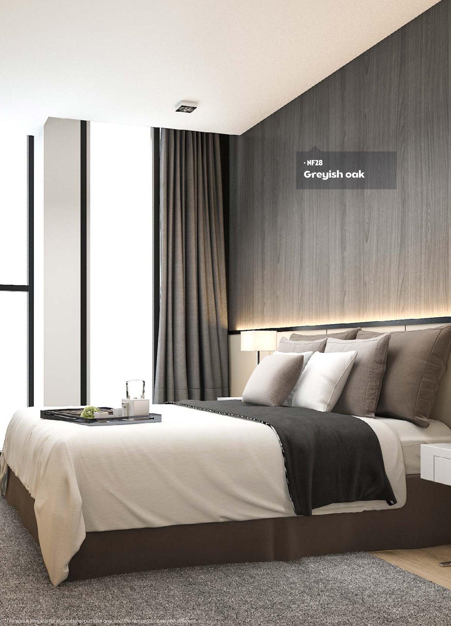 Wood-Medium | Holzdekor Mittel Rost/Soft/Strukturiert Möbelfolie Selbstklebende Tapete Vinyl Folie für Möbel Wand Regal (100x122cm)