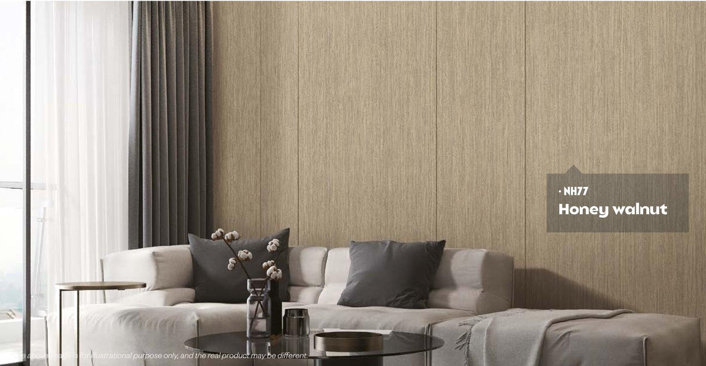Wood-Medium | Holzdekor Mittel Rost/Soft/Strukturiert Möbelfolie Selbstklebende Tapete Vinyl Folie für Möbel Wand Regal (100x122cm)
