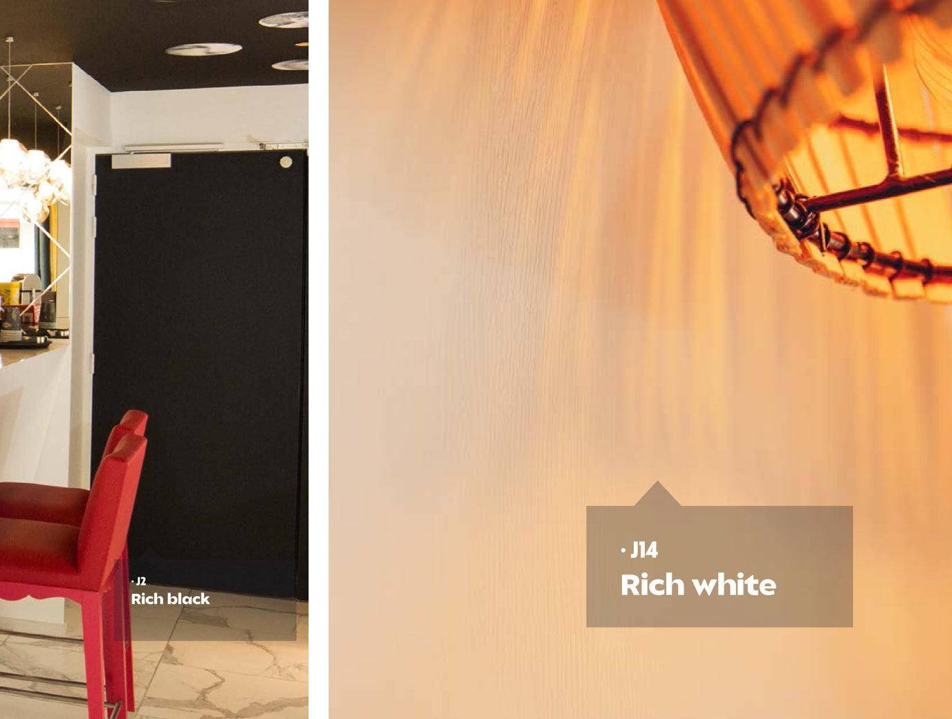 Wood-Painted | Holzdekor Lackiert Soft/Strukturiert - Möbelfolie Selbstklebende Tapete Vinyl Folie für Möbel Wand Regal (100x122cm)