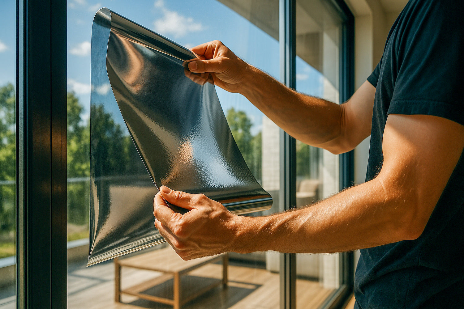 Sonnen- und Hitzeschutzfolie