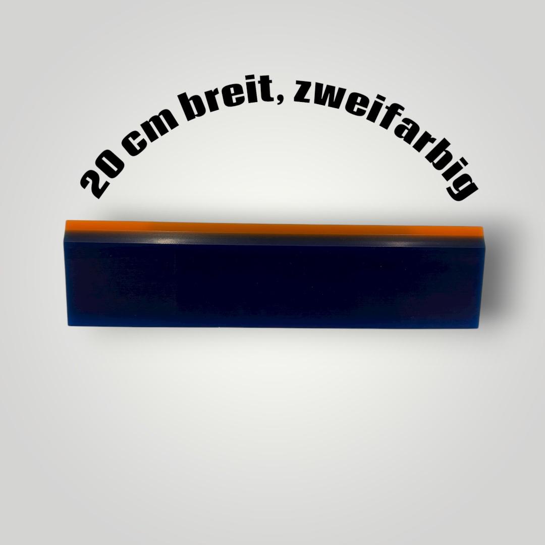 Ersatzrakel 12,5 und 20 cm, zweifarbig