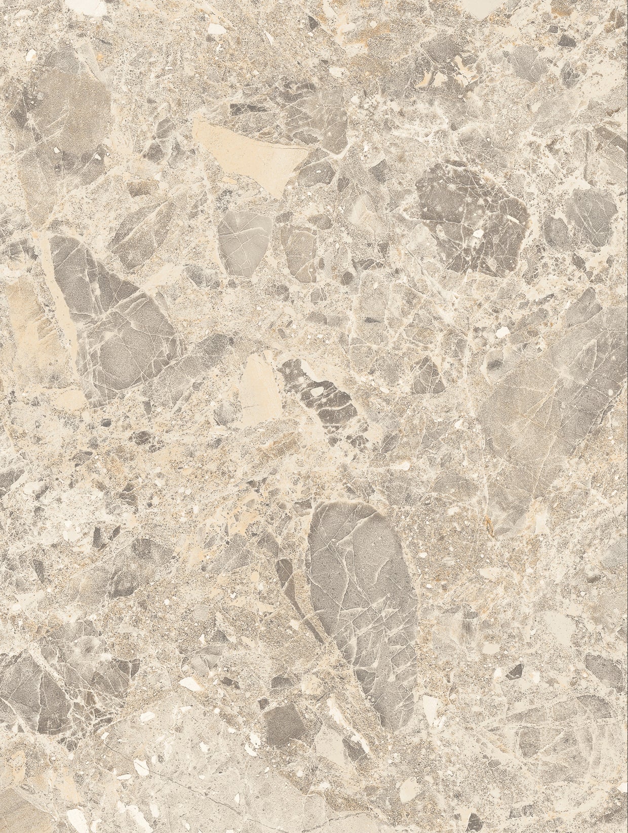 Stone - Terrazzo | Natursteindekor Texturiert Musterfolie A3