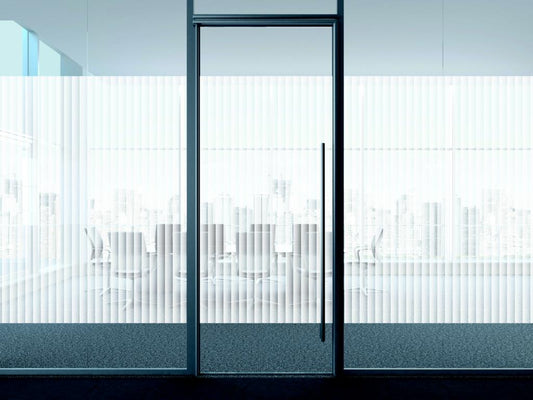 KIN Boreal | Innenverlegung - Dekorfolie, Sichtschutzfilm, Fensterfolie selbsthaftend für Bad, Fenster, Küche, Glastür (100 x 152cm)